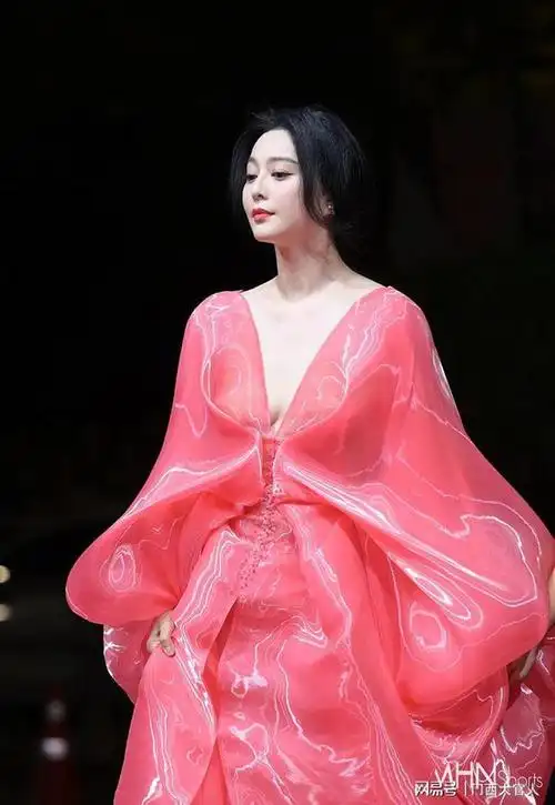 范冰冰又又走红毯了这次是釜山电影节开幕式