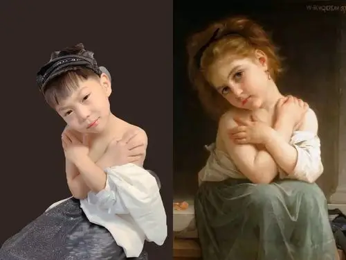 "庆祝元旦"造型最文艺——洋河实验小学幼儿园大班组"名画模仿秀"活动