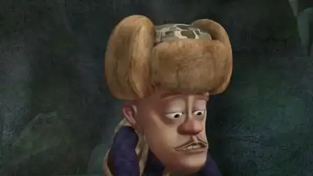 熊出没:呆呆熊说光头强淘气把强哥气坏了,把它扔在地上一顿狠踩