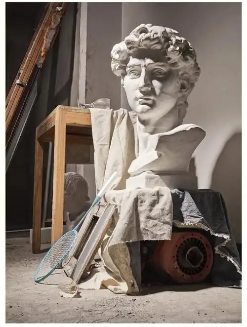 石膏静物组合练习