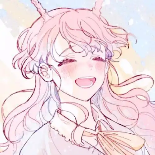 头像女生简单气质淡淡手绘,遇见你已经很不可思议了