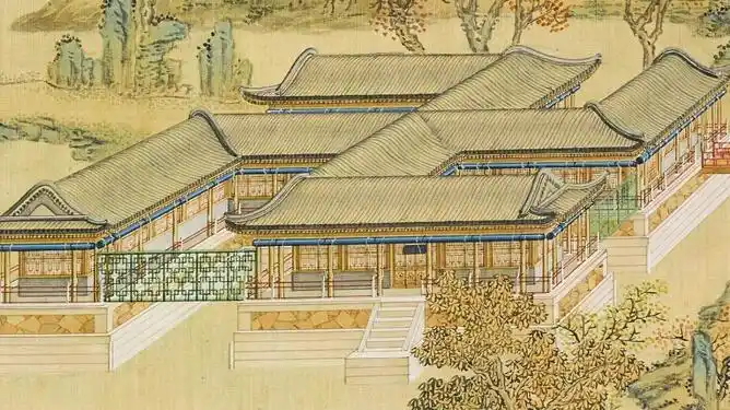 圆明园中卍字形的皇家戏台万方安和