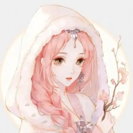 淡雅美女手绘古风美女头像,动漫头像图片