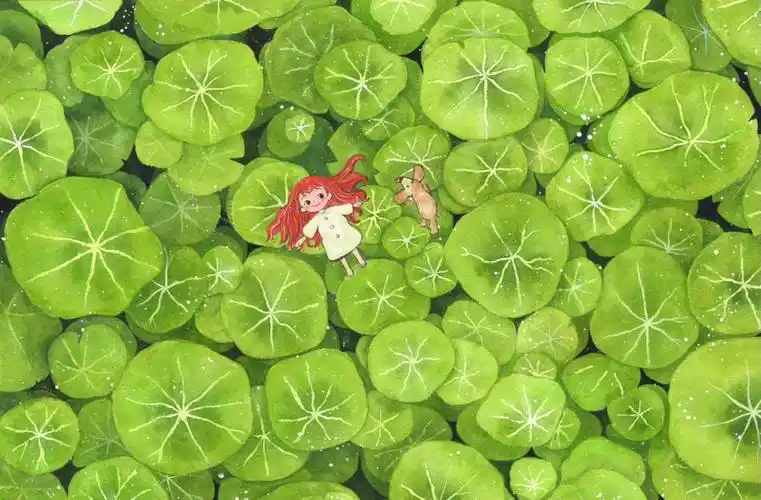 插画清凉一夏我和狗狗的旅行含过程