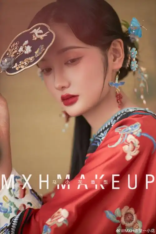 中式造型##美妆##成都新娘造型定制##成都新娘跟妆##学化妆##化妆进修