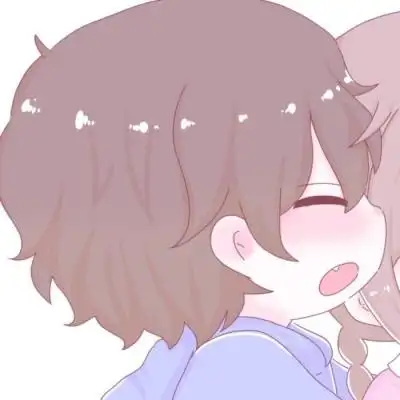 q版可爱动漫情头一对两张_情侣头像_我要个性网