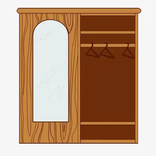 矢量衣柜家具素材