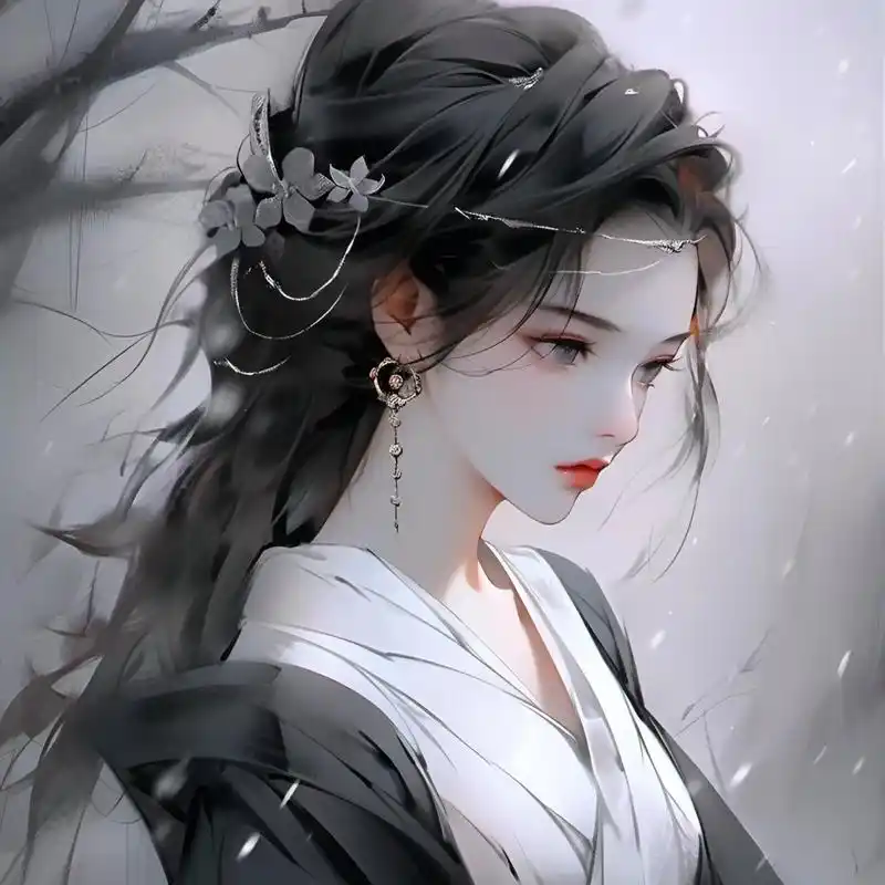 古风头像|黑衣女侠