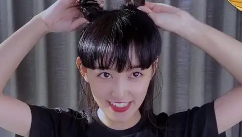 蒋依依扎哪吒头手速大挑战