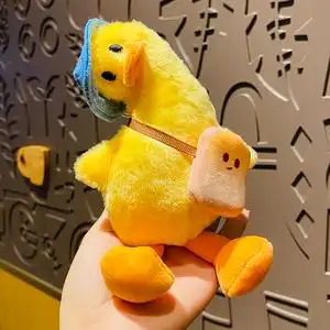 毛绒歪头鸭挂件女神节礼物送女友朋友老婆实用创意新年生日小礼品