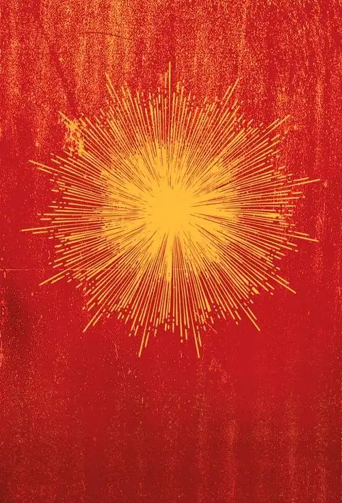 红色烟花时尚背景