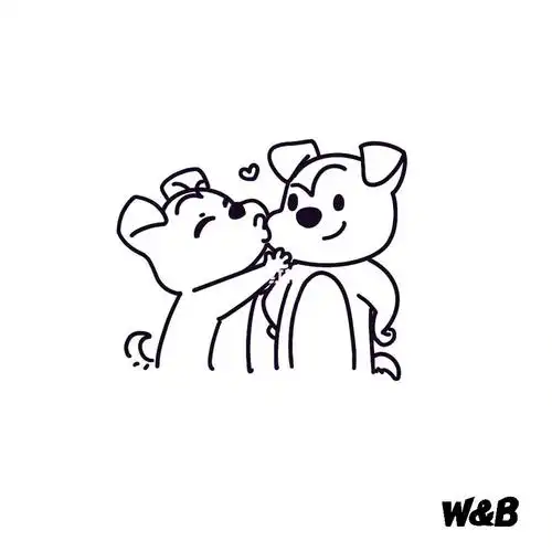 亲亲我的狗狗晚安00