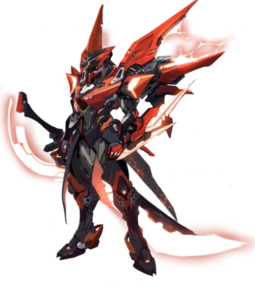 王者荣耀:不输孙悟空赤焰!铠红黑机甲传说皮肤来袭,长刀太帅!