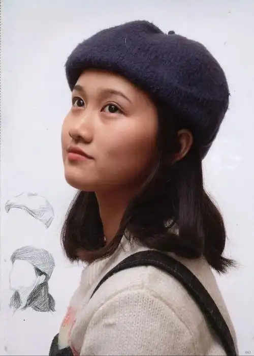 超强干货丨头像照片素材女青年女老年