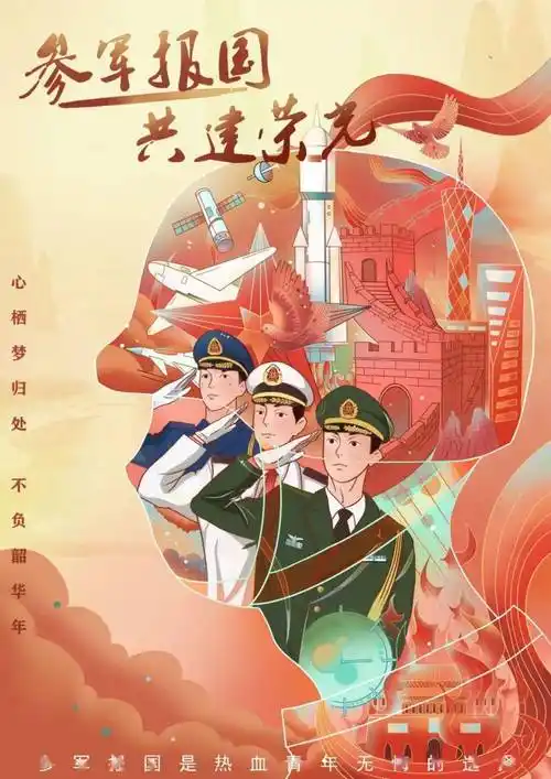 征兵宣传海报设计大赛结果公布快来看看有没有你