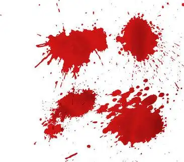 暗红色恐怖效果