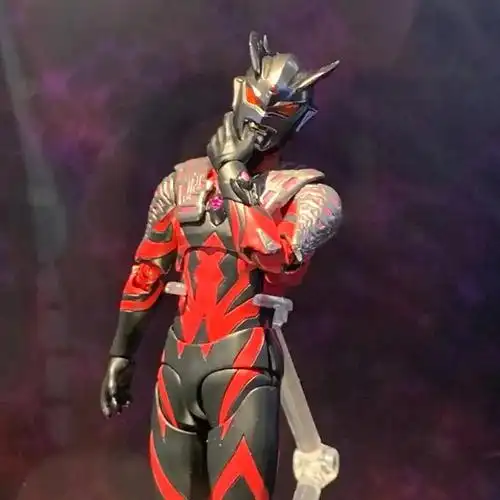 官方推出shf版黑暗赛罗,霸气十足帅到炸,你的钱包准备好了吗?