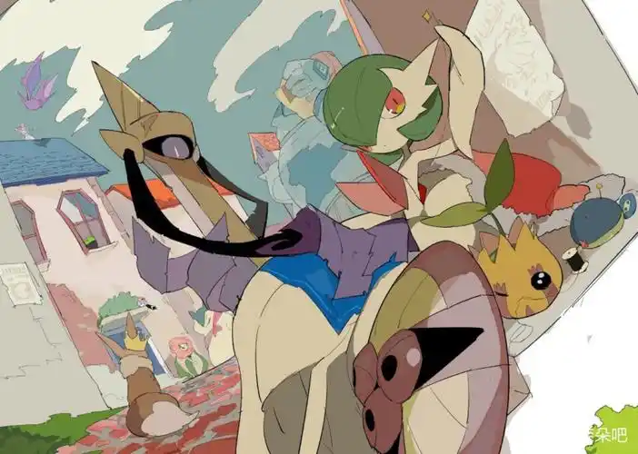 宝可梦,沙奈朵 - 堆糖,美图壁纸兴趣社区