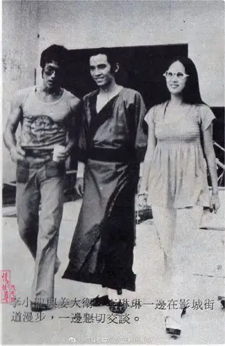 李小龙到邵氏探班,姜大卫拍摄《刺马》