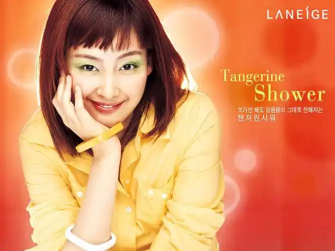 韩国明星代言广告