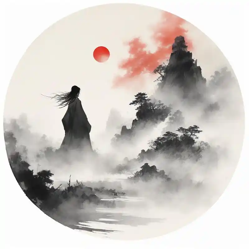 9015山水画风格微信头像92