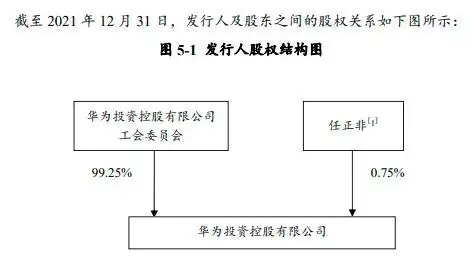在此次华为中期票据募集说明书中,披露了华为的股权结构.