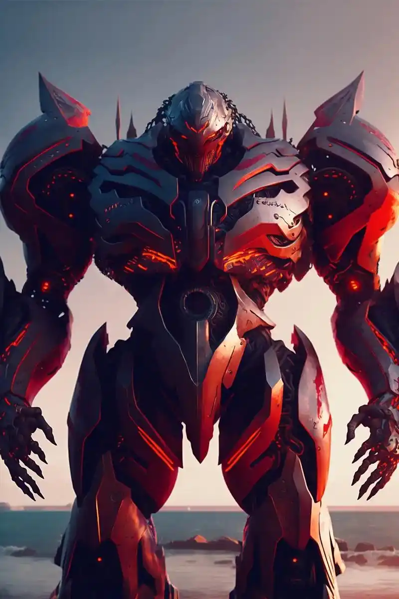 环太平洋全球100部机甲大全(十七)一组一系科技树机甲近身像 - 抖音