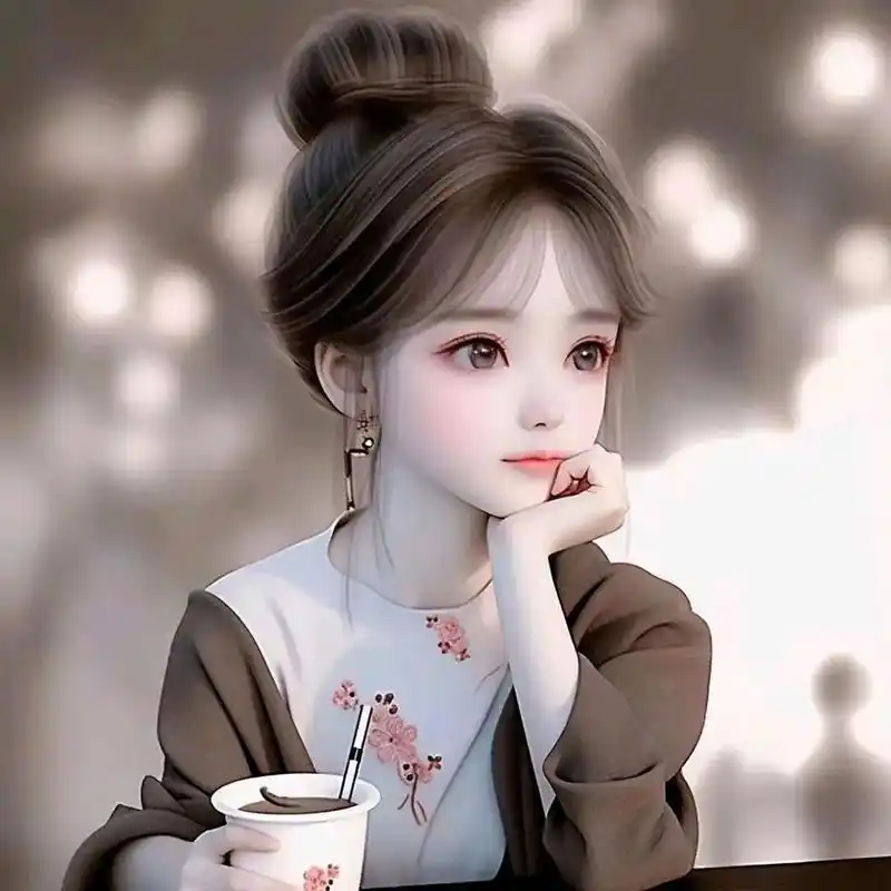 温婉女生头像,看起来就很文静 请试着做一个安静大方的女生