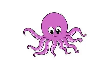 手工专题章鱼简笔画