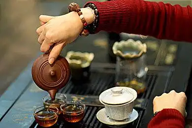 品茶图片_品茶高清图片_全景视觉