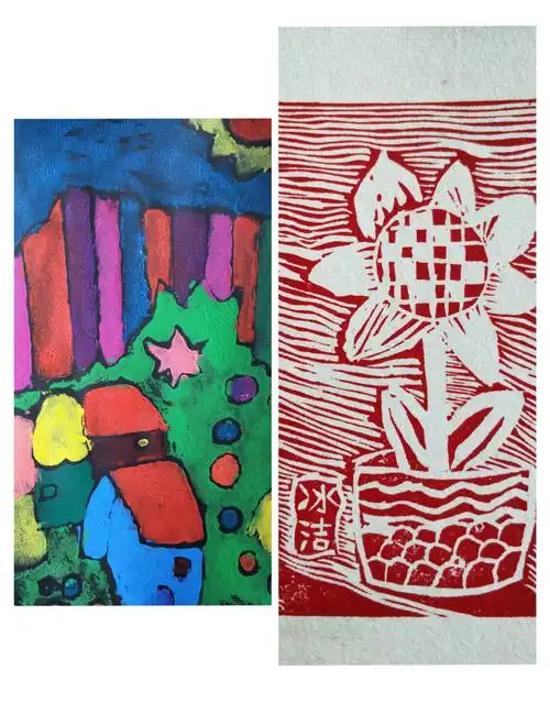 聊城第九中学小学部第二届美术作品展 - 美篇