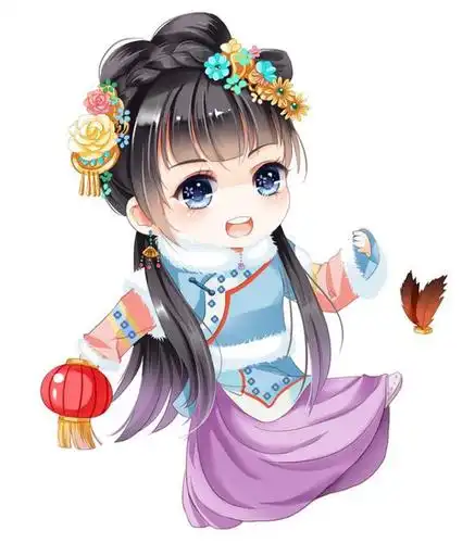 我要献上私藏货了古风q版女生头像