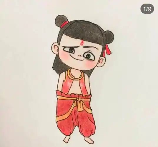 哪吒简笔画大全哪吒简笔画大全图片