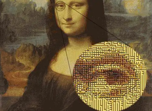 蒙娜丽莎放大314倍后暗藏另外一张脸专家笑容消失了