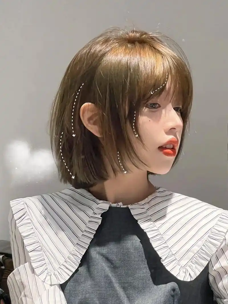 短发初恋头发型!