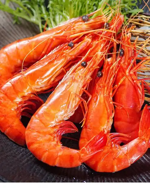优牧冠熟冻黑虎虾毛重500g净虾350g活虾蒸煮速冻熟虾即食大虾特大号约