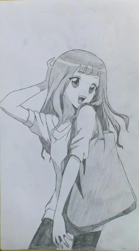 素描卡通人物呆萌素描卡通人物呆萌简笔画