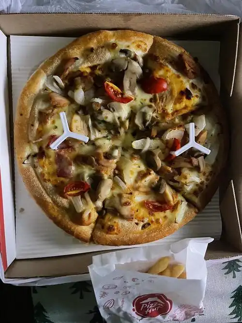 必胜客9块9外卖披萨返图