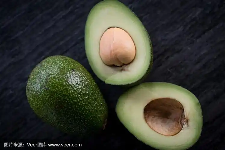 鲜绿的鳄梨