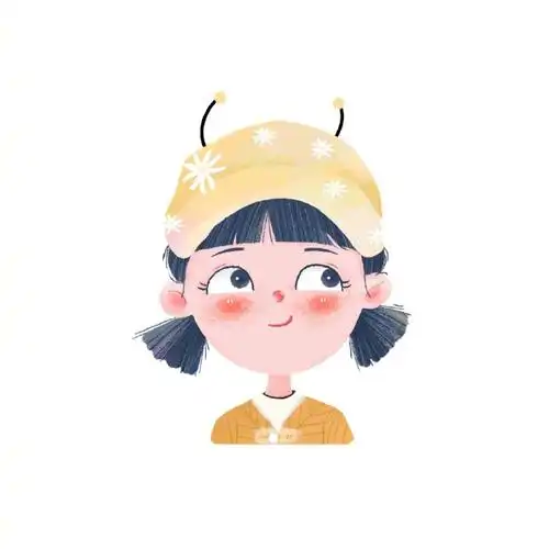 一组超可爱的小女孩头像