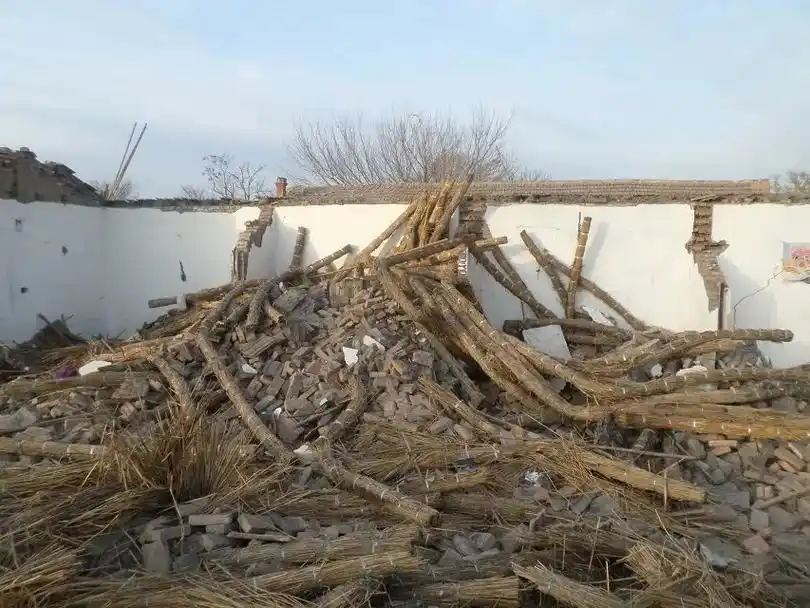 2014年我家拆迁时的照片,大概20间平房,从小在农村长大, - 抖音