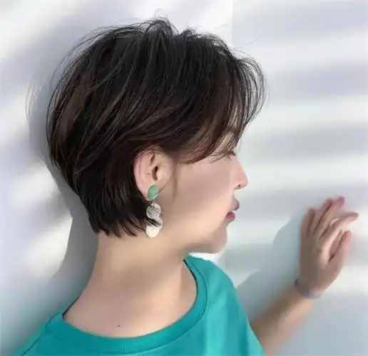 2021日系超短发图片,最适合脸大女生剪了!