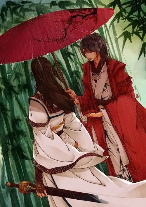 古风情侣 古装情侣 情侣 古代 古风人物 仙侠 小鸟依人 唯美 爱情