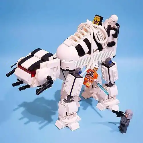 乐高moc星战机甲