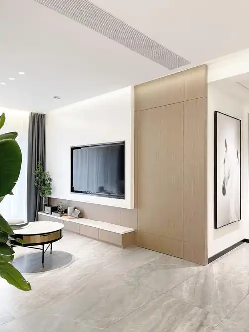 背景墙装修效果图2022新款(2022年最新30款电视背景墙效果) - 龙腾网