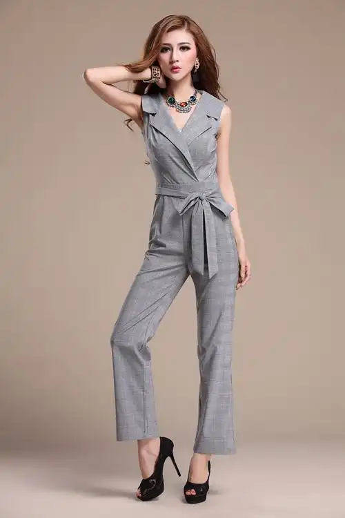 欧洲站欧美高端女装套装批发女式休闲套装商勤两用修身装