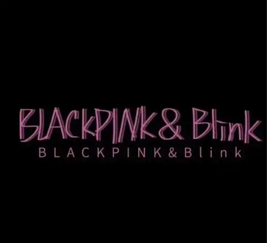 blackpink黑底粉字 - 高清图片,堆糖,美图壁纸兴趣社区