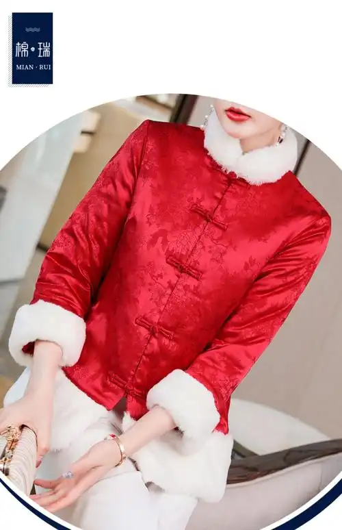 改良版现代两件套现代元素禅服女中国风禅意茶艺服装女中国风 红色 s