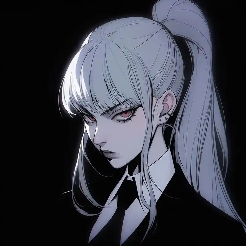 高冷御姐头像 #女生头像 #动漫女头 #白毛 #超a头像 # - 抖音