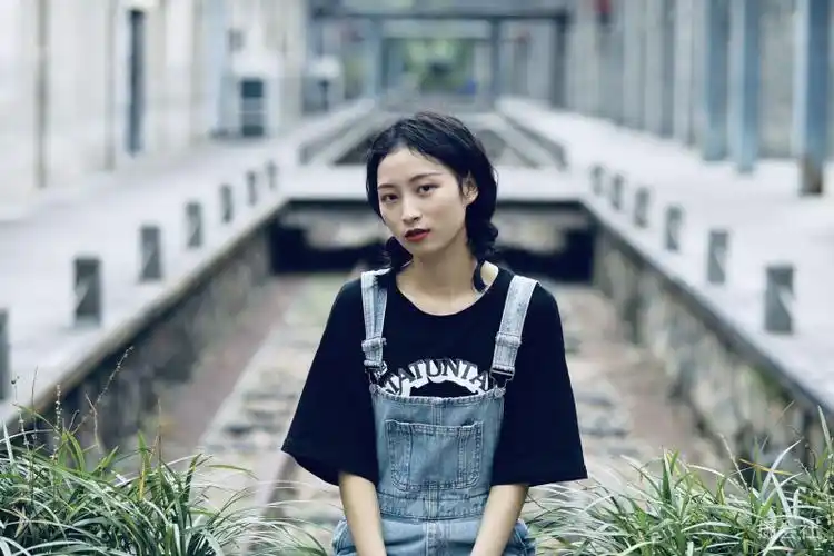 浙江杭州模特 网红打卡地,白塔公园,适合小清新,文艺风,少女,出片率